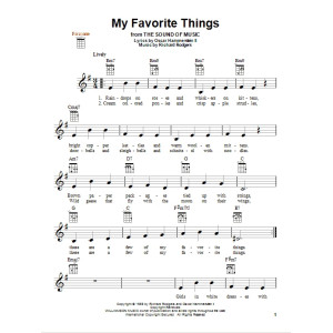 My Favorite Things (from The Sound of Music)
