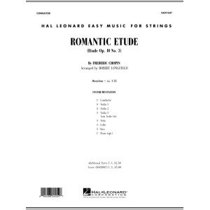 Romantic Etude (Op. 10, No. 3) - Full Score