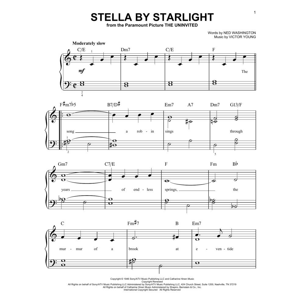 Stella By Starlight
