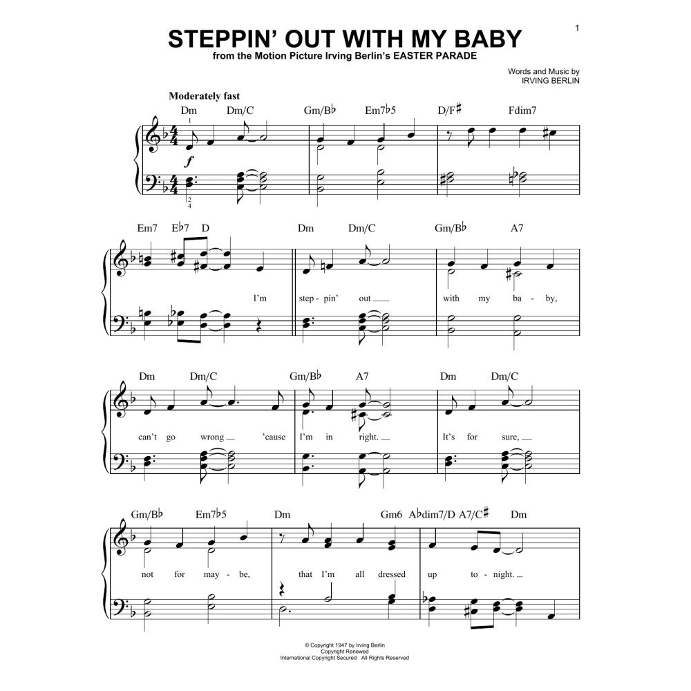 Steppin' Out With My Baby