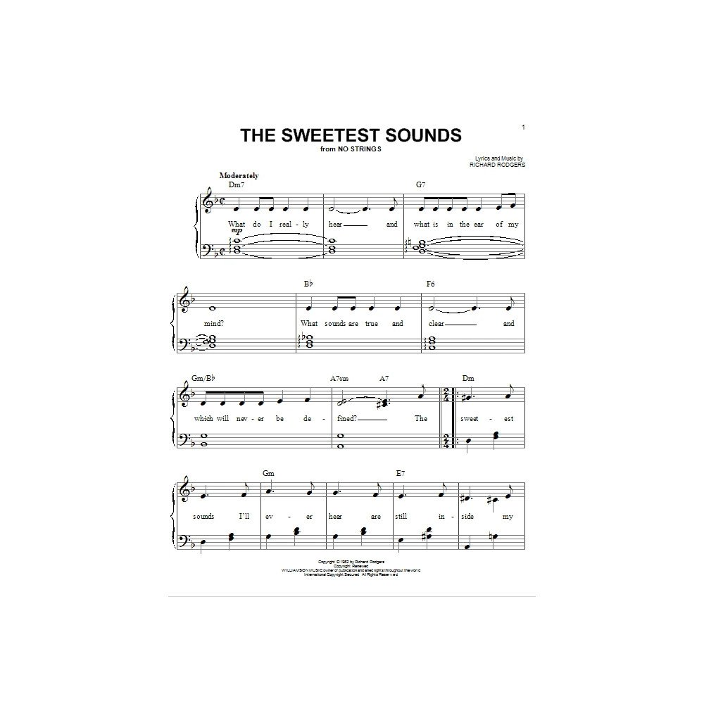The Sweetest Sounds