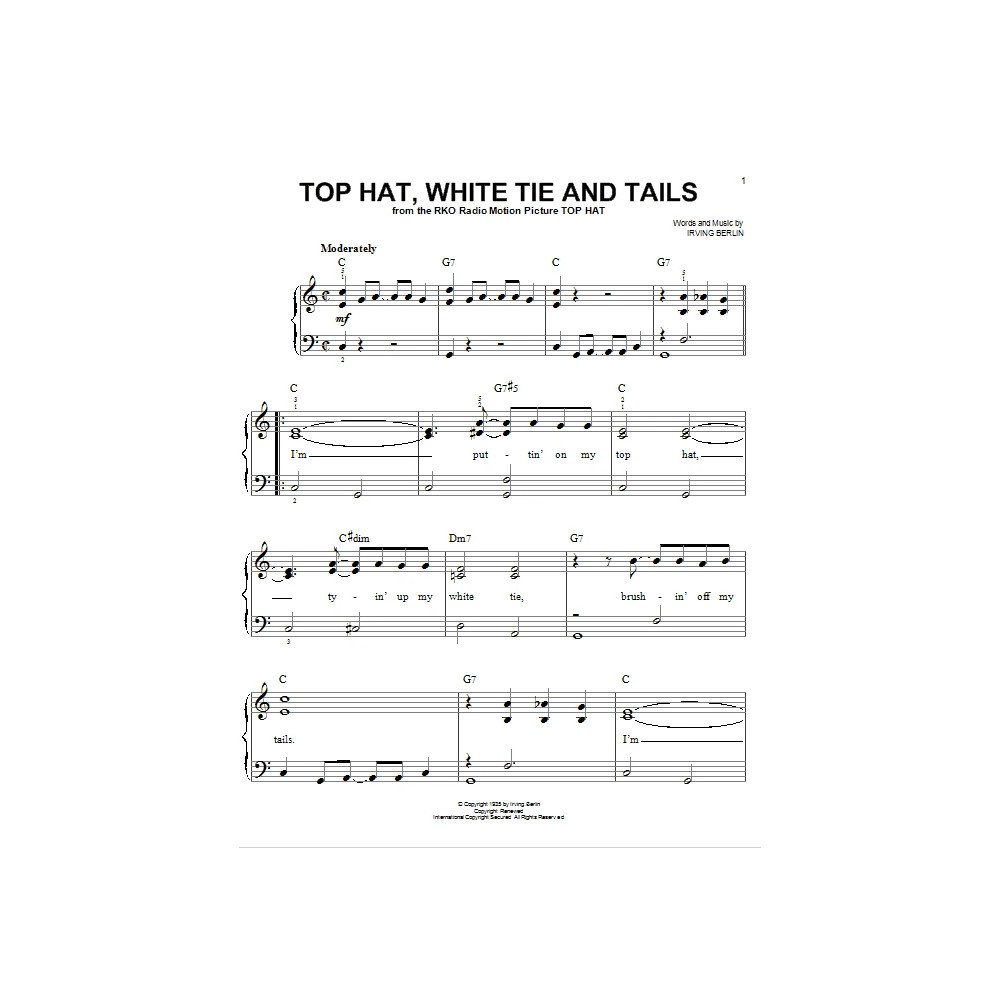 Top Hat, White Tie And Tails