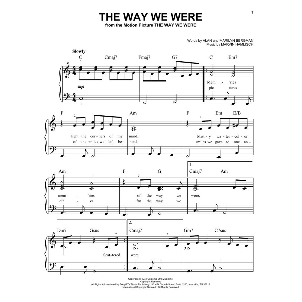 The Way We Were