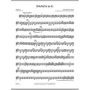 Danza In G - Violin 3 (Viola Treble Clef)