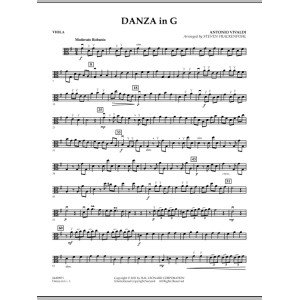 Danza In G - Viola