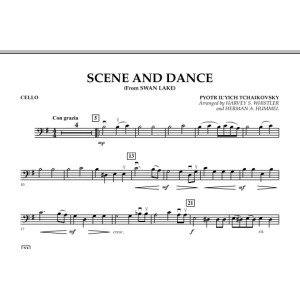Szene und Tanz (aus "Schwanensee") - Cello