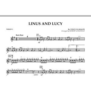 Linus And Lucy - Violin 1