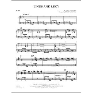 Linus And Lucy - Piano