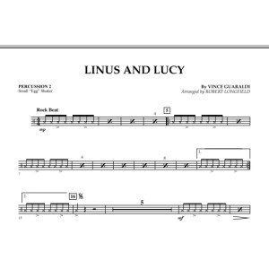 Linus And Lucy - Percussion 2