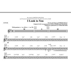 I Look To You - Guitar