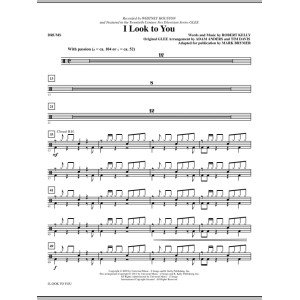I Look To You - Drums