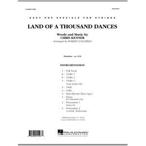 Land Of A Thousand Dances - Full Score
