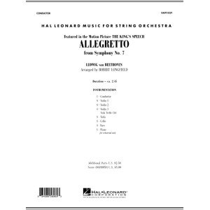 Allegretto (from Symphony No. 7) - Full Score