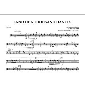 Land Of A Thousand Dances - Cello