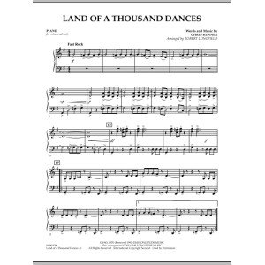Land Of A Thousand Dances - Piano