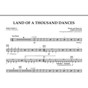 Land Of A Thousand Dances - Percussion 2