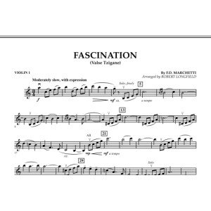 Fascination (Valse Tzigane) - Violin 1