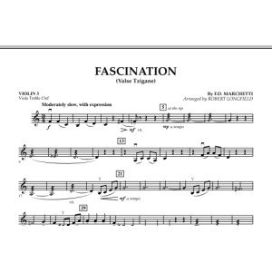 Fascination (Valse Tzigane) - Violin 3 (Viola Treble Clef)