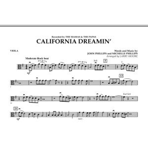 California Dreamin' - Viola