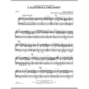 California Dreamin' - Piano