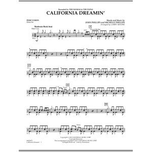 California Dreamin'' - Percussion