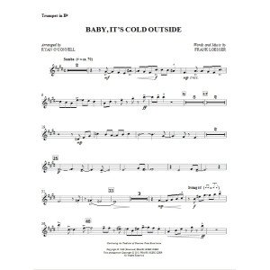 Baby, It''s Cold Outside - Bb-Trompete