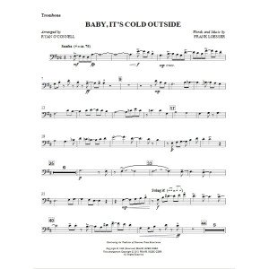 Baby, It''s Cold Outside - Posaune