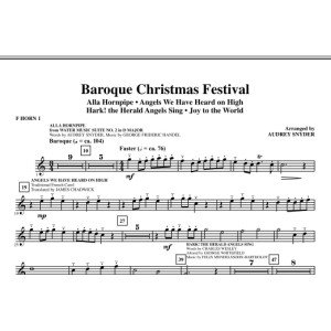 Baroque Christmas Festival (Medley) - F Horn 1