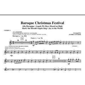 Baroque Christmas Festival (Medley) - F Horn 2