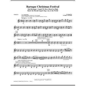 Baroque Christmas Festival (Medley) - Violin 2