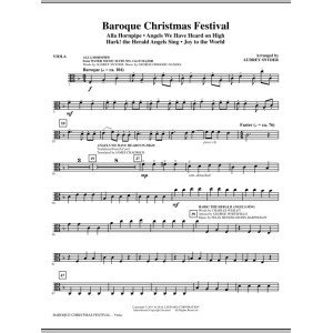 Baroque Christmas Festival (Medley) - Viola