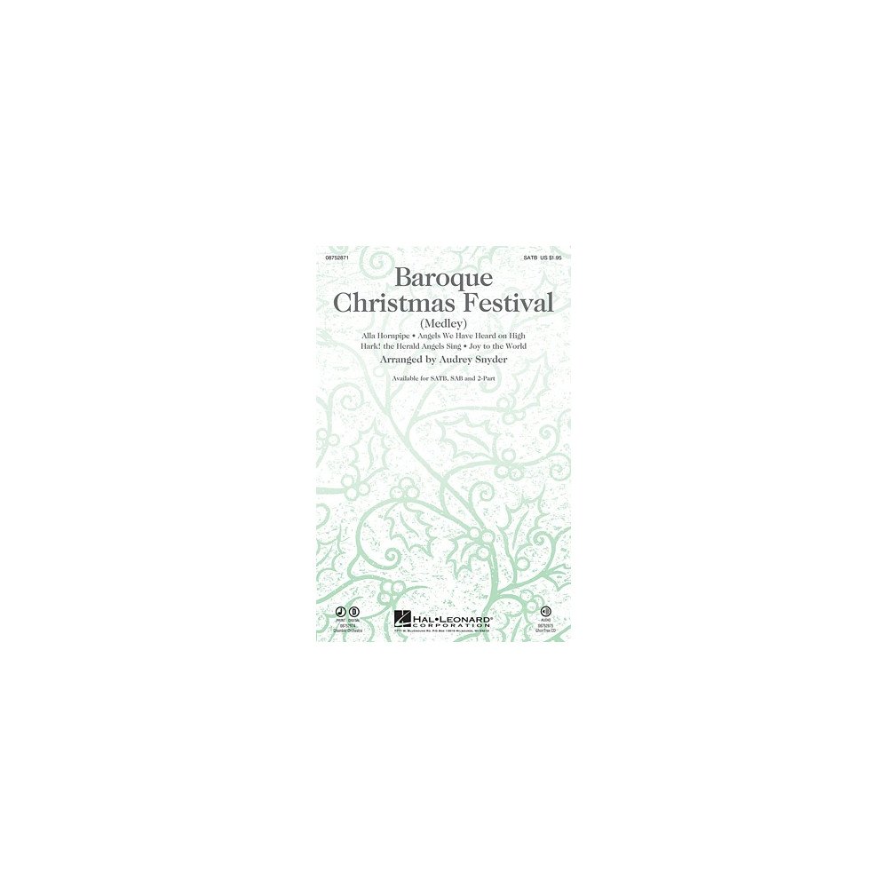 Baroque Christmas Festival (Medley) - Double Bass