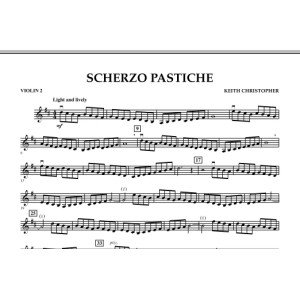 Scherzo Pastiche - Violin 2