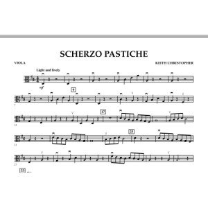 Scherzo Pastiche - Viola
