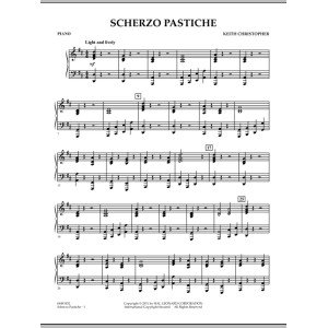Scherzo Pastiche - Piano