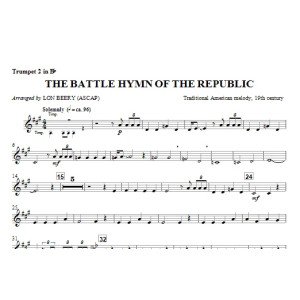 Battle Hymn Of The Republic - Trumpet 2