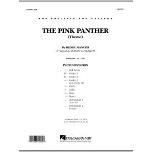 The Pink Panther (Theme) - Full Score