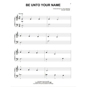Be Unto Your Name