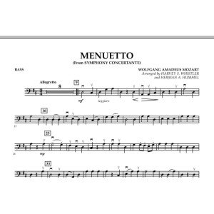 Menuetto (from Symphony Concertante) - Bass