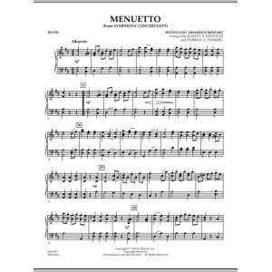 Menuetto (from Symphony Concertante) - Piano