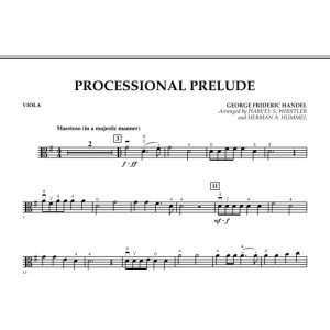 Processional Prelude - Viola