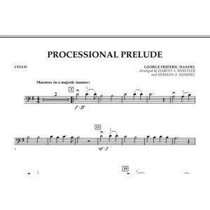 Processional Prelude - Cello
