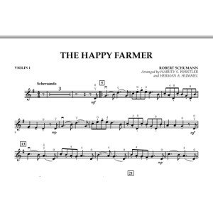 The Happy Farmer - Violin 1