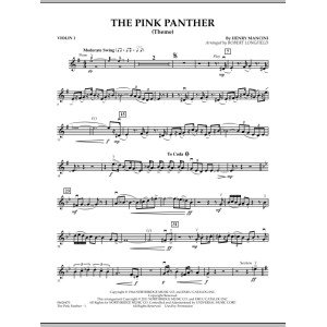 The Pink Panther (Theme) - Violin 1