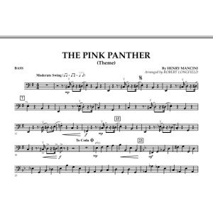 The Pink Panther (Theme) - Bass