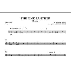 The Pink Panther (Theme) - Percussion 2