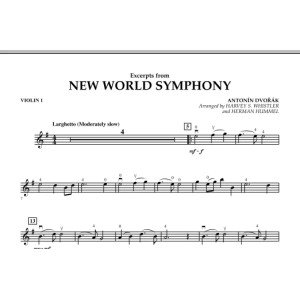 Excerpts from New World Symphony - Violin 1