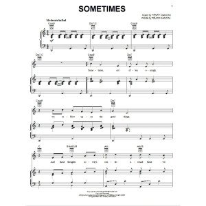 Sometimes