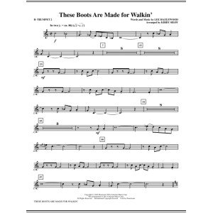 These Boots Are Made For Walkin' - Bb Trumpet 2