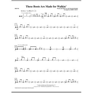 These Boots Are Made For Walkin' - Drums